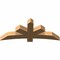 Ekena Millwork Alberta Smooth Timber Gable Bracket, Western Red Cedar, 60"W x 25"H x 5 1/2"D x 5 1/2"F, 10/12 Pitch GBW060X25X0606ALB00SWR - alternate 4